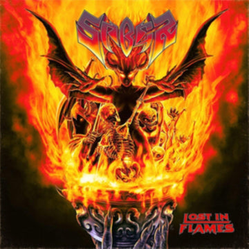 LOST IN FLAMES (ORANGE VINYL) | VINYL RECORD (LP)