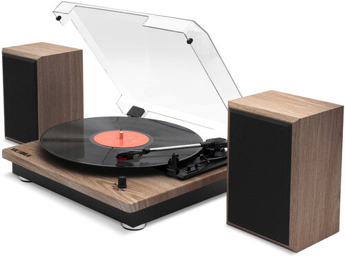 VM-135-FNT Montauk Bluetooth Turntable System with Speakers