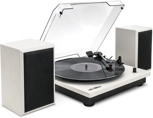 VM-135-FNT Montauk Bluetooth Turntable System with Speakers