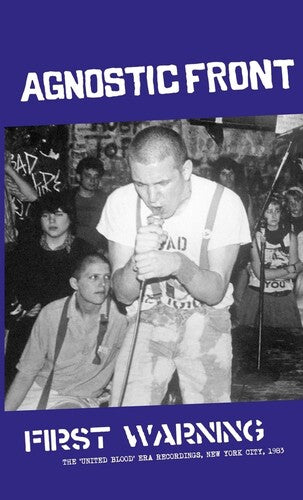 FIRST WARNING THE UNITED BLOOD-ERA RECORDINGS, NEW YORK CITY, 1983 | MUSIC CASSETTE