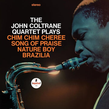 JOHN COLTRANE QUARTET PLAYS (VERVE ACOUSTIC SOUNDS SERIES) (180G) | VINYL RECORD (LP)