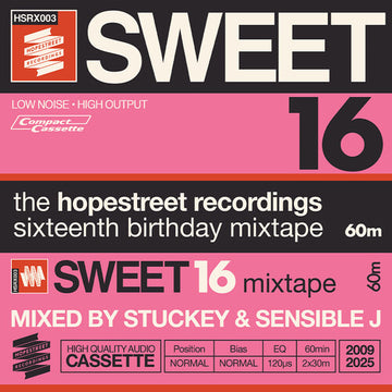 HOPESTREET RECORDINGS SWEET 16 MIXTAPE | MUSIC CASSETTE