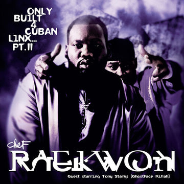 ONLY BUILT 4 CUBAN LINX... PT. II: VOCAL & INSTRUMENTAL VERSIONS (2 CASSETTE/PURPLE CASSETTE) | MUSIC CASSETTE