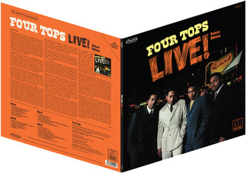 FOUR TOPS LIVE - COMPLETE PERFORMANCE (2LP/DELUXE) | VINYL RECORD (LP)