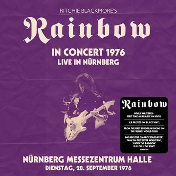 LIVE IN NURNBERG 1976 - NURNBERG MESSEZENTRUM HALLE 28.9.1976 (3LP) | VINYL RECORD (LP)
