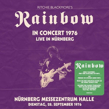 LIVE IN NURNBERG 1976 - NURNBERG MESSEZENTRUM HALLE 28.9.1976 (GREEN VINYL) (3LP) | VINYL RECORD (LP)