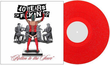 40 YEARS OF FUCKIN' UP: ROTTEN TO THE SCORE (RED VINYL) | VINYL RECORD (LP)