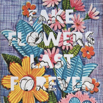 FAKE FLOWERS LAST FOREVER (PINK VINYL/LIMITED) | VINYL RECORD (LP)