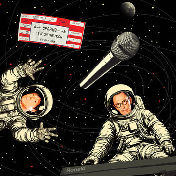 SPARKS LIVE ON THE MOON (MOON MARBLE SILVER VINYL/2LP) | VINYL RECORD (LP)