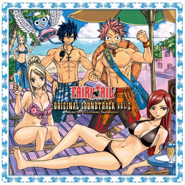 FAIRY TAIL ORIGINAL SOUNDTRACK VOL.2 (CLEAR SKY BLUE VINYL/2LP) | VINYL RECORD (LP)