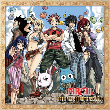 FAIRY TAIL ORIGINAL SOUNDTRACK VOL.3 (CLEAR YELLOW VINYL/2LP) | VINYL RECORD (LP)