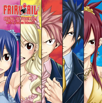 FAIRY TAIL ORIGINAL SOUNDTRACK VOL.4 (CLEAR RED VINYL/3LP) | VINYL RECORD (LP)