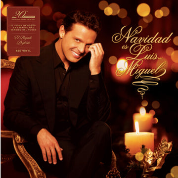 NAVIDADES LUIS MIGUEL (RED VINYL) | VINYL RECORD (LP)