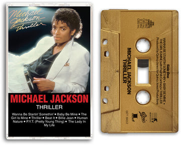 THRILLER (GOLD METALLIC CASSETTE) | MUSIC CASSETTE