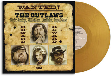 WANTED! THE OUTLAWS (50TH ANNIVERSARY) (GOLD VINYL) | VINYL RECORD (LP)