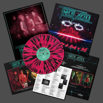 PRISIONEIRO DO ROCK N ROLL (PINK & BLACK SPLATTER VINYL/LIMITED) | VINYL RECORD (LP)