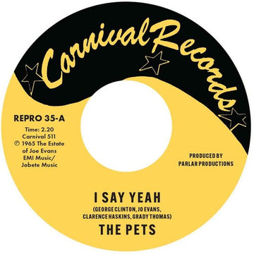 I SAY YEAH/IT'S EVERYTHING ABOUT YOU I LOVE | 7IN VINYL