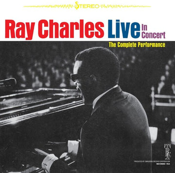 RAY CHARLES LIVE IN CONCERT (2LP) | VINYL RECORD (LP)