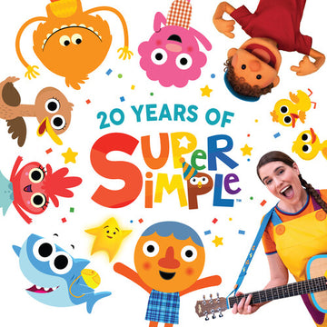 20 YEARS OF SUPER SIMPLE (WHITE MULTICOLOR SPLATTER VINYL) | VINYL RECORD (LP)