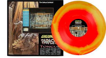 GIGANTIC PARASITE TONGUE / WATCHING US KISS (YELLOW/ORANGE VINYL) | VINYL RECORD (LP)