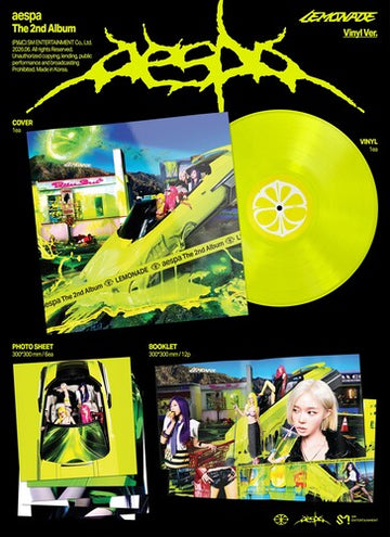 2ND ALBUM LEMONADE (NEON YELLOW VINYL) | VINYL RECORD (LP)