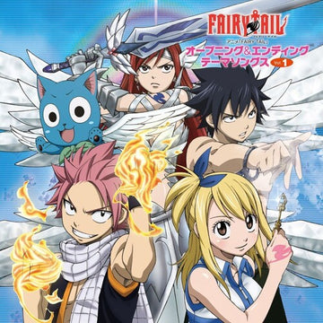 TV ANIME FAIRY TAIL OPENING & ENDING SONGS VOL. 1 (CLEAR SKY BLUE VINYL) | VINYL RECORD (LP)