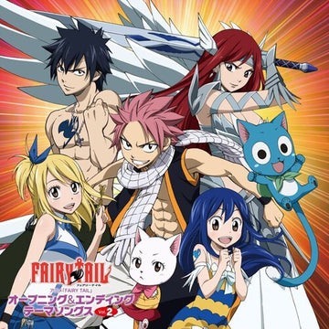 TV ANIME FAIRY TAIL OPENING & ENDING SONGS VOL. 2 (CLEAR ORANGE VINYL | VINYL RECORD (LP)