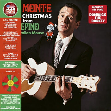 MERRY CHRISTMAS FROM PEPINO THE ITALIAN MOUSE( (DELUXE/COLOR VINYL/REMASTERED/REISSUE) | VINYL RECORD (LP)