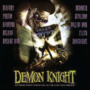 TALES FROM THE CRYPT PRESENTS: DEMON KNIGHT OST (BLUE & WHITE CRYPTKEEPER HALLOWEEN SPLATTER VINYL) | VINYL RECORD (LP)