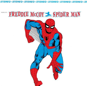 SPIDER MAN (60TH ANNIVERSARY/ALL ANALOG/CLEAR WITH RED & BLUE "SPIDEY" SWIRL VINYL) | VINYL RECORD (LP)