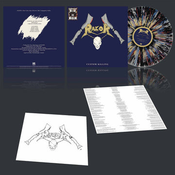 CUSTOM KILLING (SPLATTER VINYL/REISSUE) | VINYL RECORD (LP)
