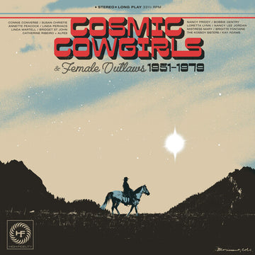 COSMIC COWGIRLS & FEMALE OUTLAWS 1951-1979 (RED SUN VINYL) | VINYL RECORD (LP)