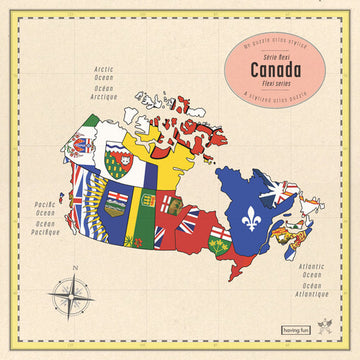 MAP OF CANADA PUZZLE SERIES (13-7 INCH) | 7IN VINYL