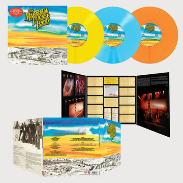 MARSHALL TUCKER BAND (LIMITED/YELLOW / BLUE / ORANGE VINYL/3LP) | VINYL RECORD (LP)