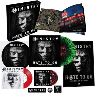 HATE TO GO - TAKE OUT OR DELIVERY (DELUXE/BLACK/GREEN SPLATTER VINYL/4LP) | VINYL RECORD (LP)