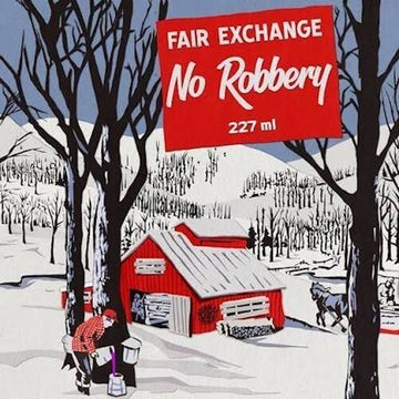 FAIR EXCHANGE NO ROBBERY (RED & SILVER MARBLE VINYL) | VINYL RECORD (LP)