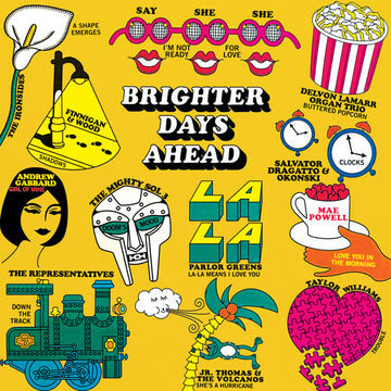 BRIGHTER DAYS AHEAD (VOLUME 2) (COLEMINE BLUE VINYL) | VINYL RECORD (LP)
