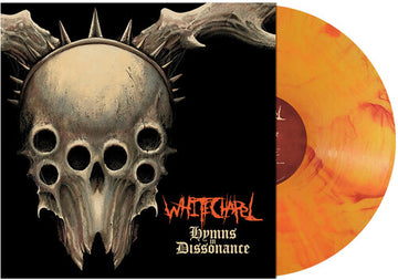 HYMNS IN DISSONANCE (SUNSPOT ORANGE & RED MARBLED VINYL) | VINYL RECORD (LP)