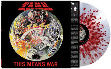 THIS MEANS WAR (LIMITED EDITION/CLEAR/RED SPLATTER VINYL) | VINYL RECORD (LP)