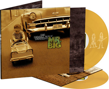 BIG BIGGER BIGGEST THE BEST OF MR. BIG (30TH ANN./180G/BROWN VINYL/LIMITED/2LP) | VINYL RECORD (LP)