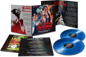 CAPTAIN KRONOS - VAMPIRE HUNTER OST (BLUE VINYL/2LP) | VINYL RECORD (LP)