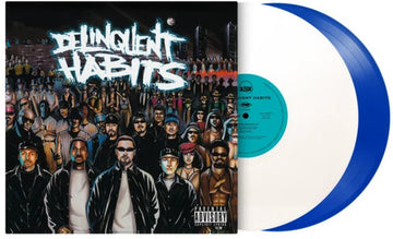 DELINQUENT HABITS (BLUE & WHITE VINYL/2LP/180G) | VINYL RECORD (LP)