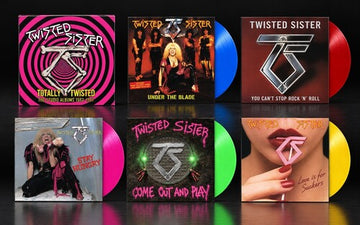 TOTALLY TWISTED: THE STUDIO ALBUMS 1982-1987 (X) (BLUE/RED/PINK/GREEN/YELLOW VINYL/5LP) | VINYL RECORD (LP)
