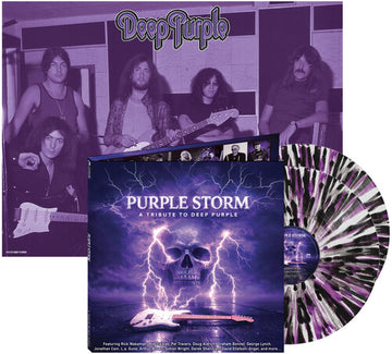 PURPLE STORM - A TRIBUTE TO DEEP PURPLE (CLEAR/BLACK/PURPLE SPLATTER VINYL/2LP) | VINYL RECORD (LP)