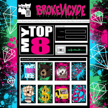 MYSPACE TOP 8 (PINK VINYL) | VINYL RECORD (LP)