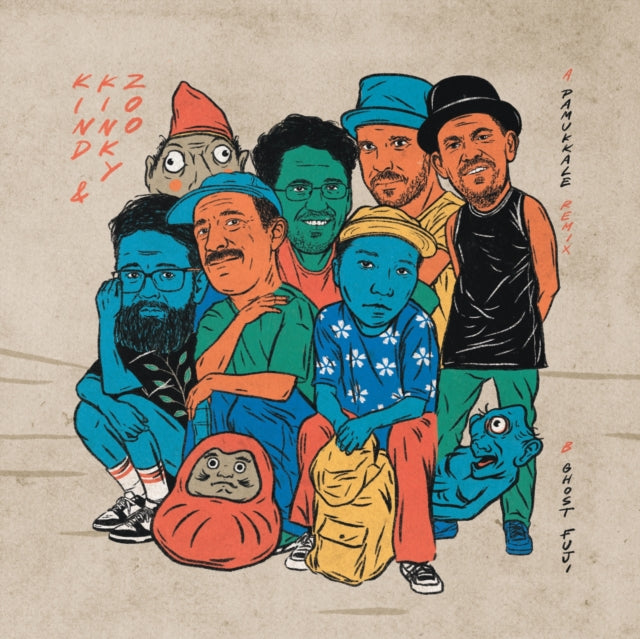 KIND & KINKY ZOO | PAMUKKALE  (SOULSUPREME REMIX) / GHOST FUJI FEAT. KOPERU | 7IN VINYL