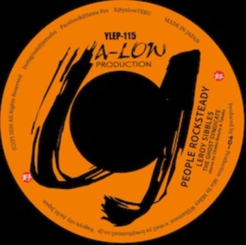 PEOPLE ROCKSTEADY (FEAT. THE GHOST SYNDICATE)/BOOK OF RULES (FEAT. UCHIBABA ZION BAND) | 7IN VINYL