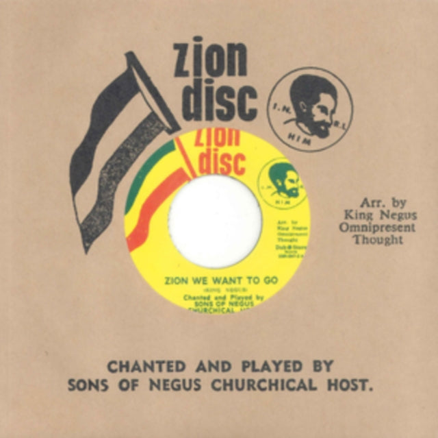SONS OF NEGUS | ZION WE WANT TO GO | VINYL RECORD (LP)