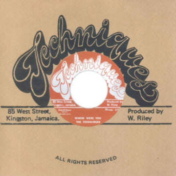 TECHNIQUES | WHERE WERE YOU | VINYL RECORD (LP)