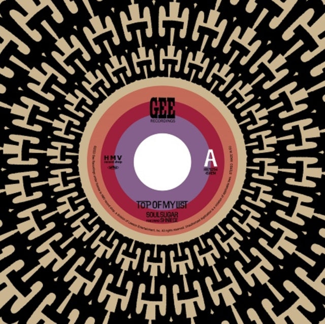 SOUL SUGAR FEATURING SHNIECE | TOP OF MY LIST | 7IN VINYL